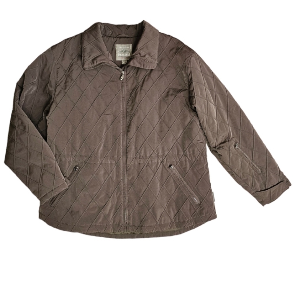 Green Pacific Trail quilted jacket. XL